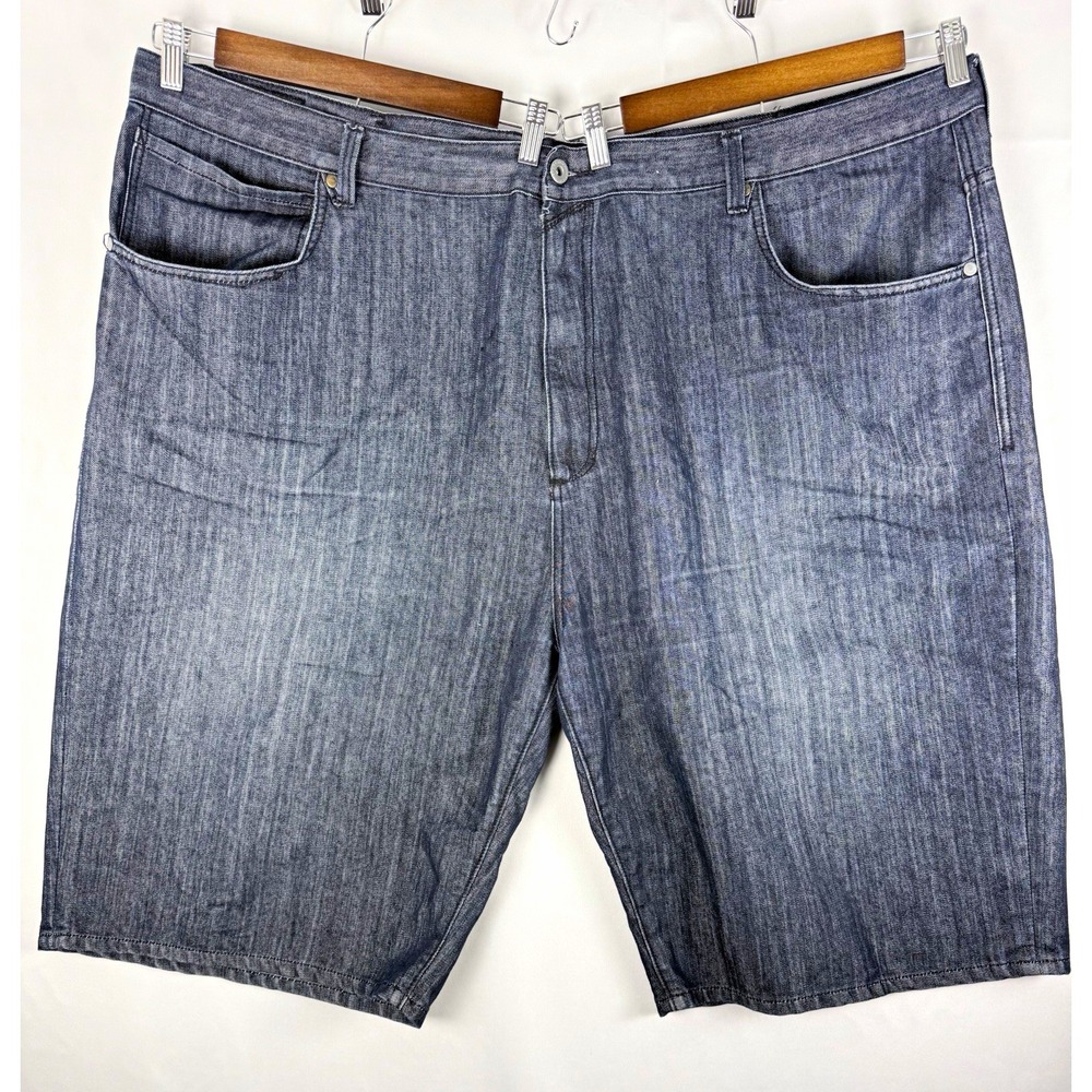 Sean John Men's Denim Shorts Size 54B Baggy Hip Hop Y2K Blue Jean Shorts